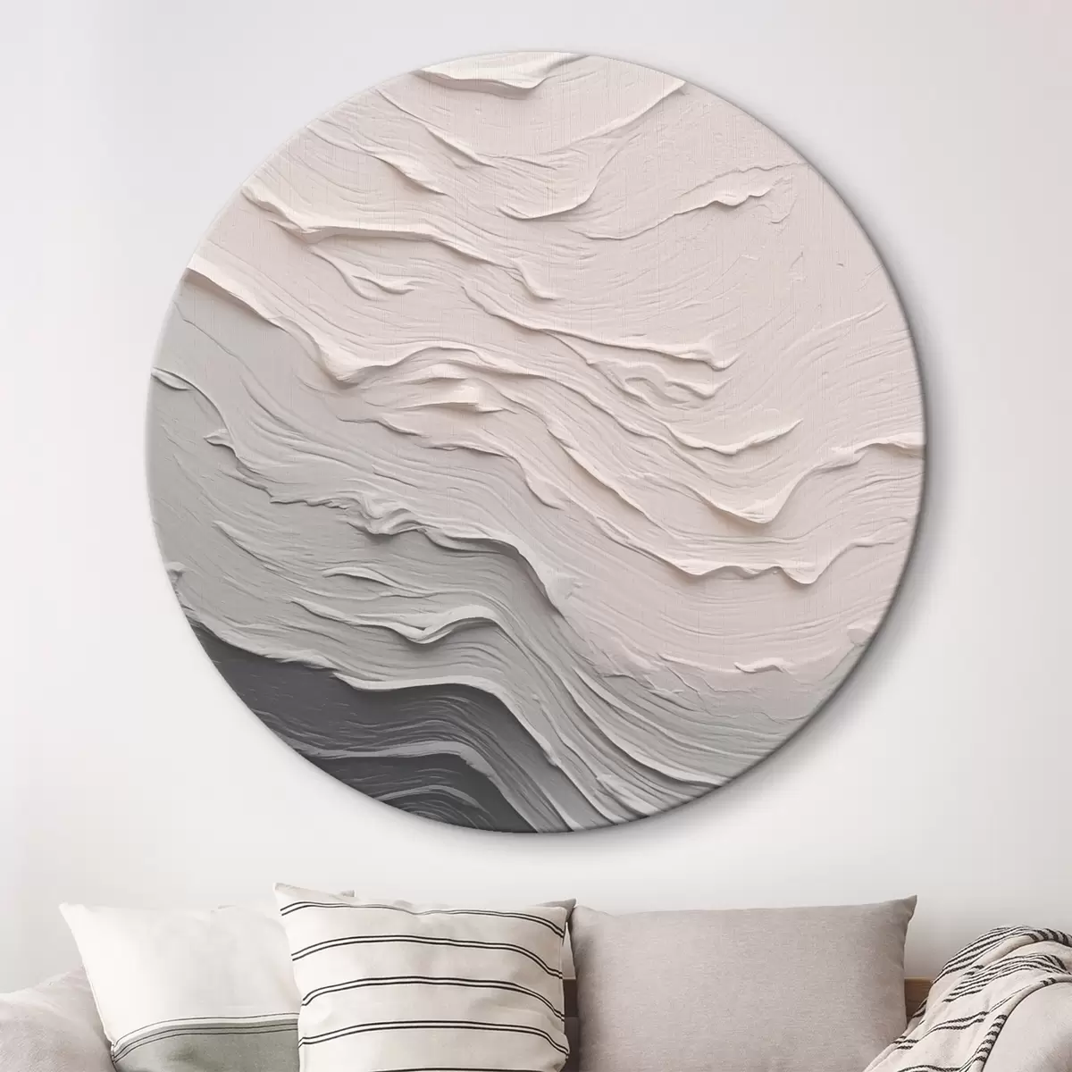 Runde Wandbilder Jaguar im Street-Art-Stil r46475