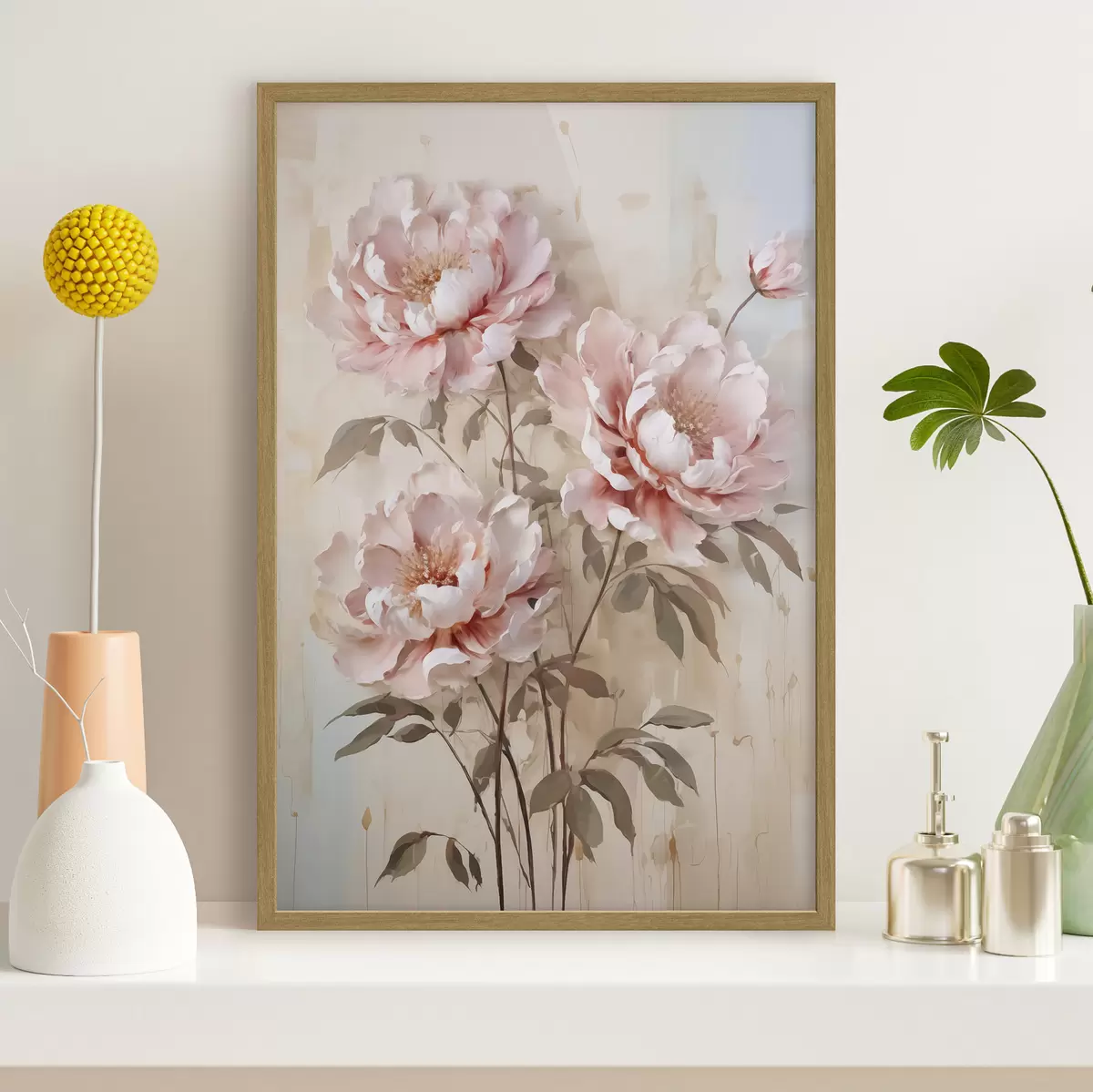 Poster Pfingstrosen f46561