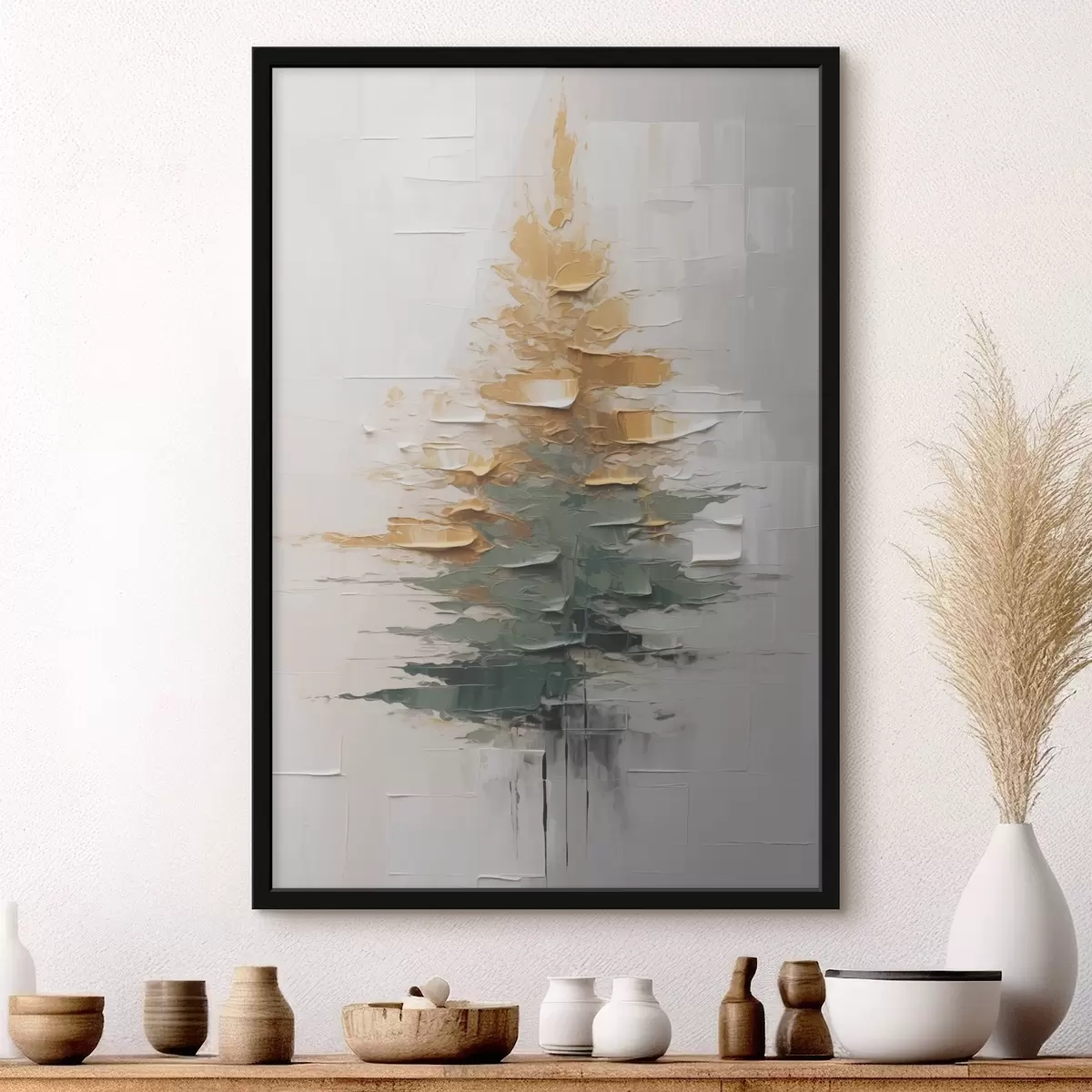 Poster Abstrakte Fichte f46570