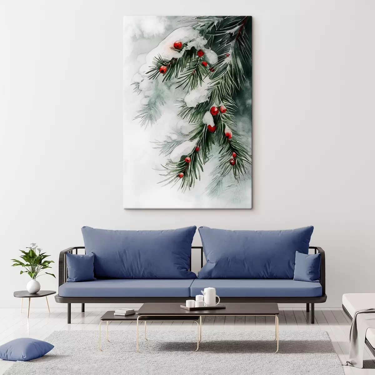 Fototapete Winterzweige s46584