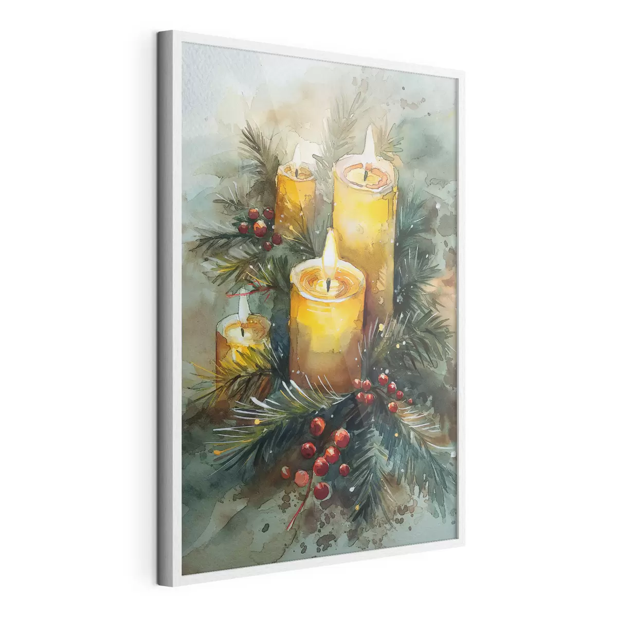Poster Weihnachtskerzen f46585