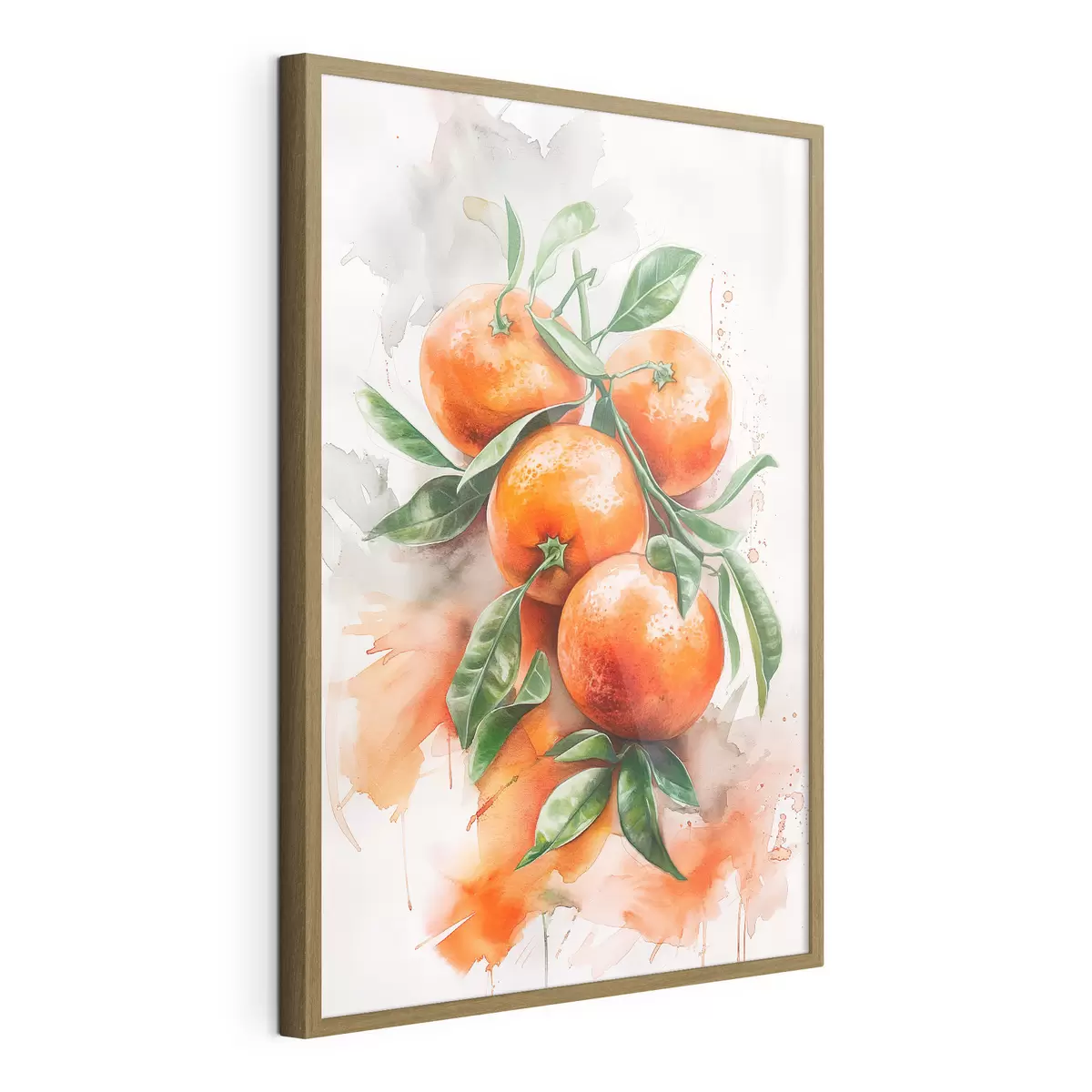 Poster Reife Mandarinen f46586