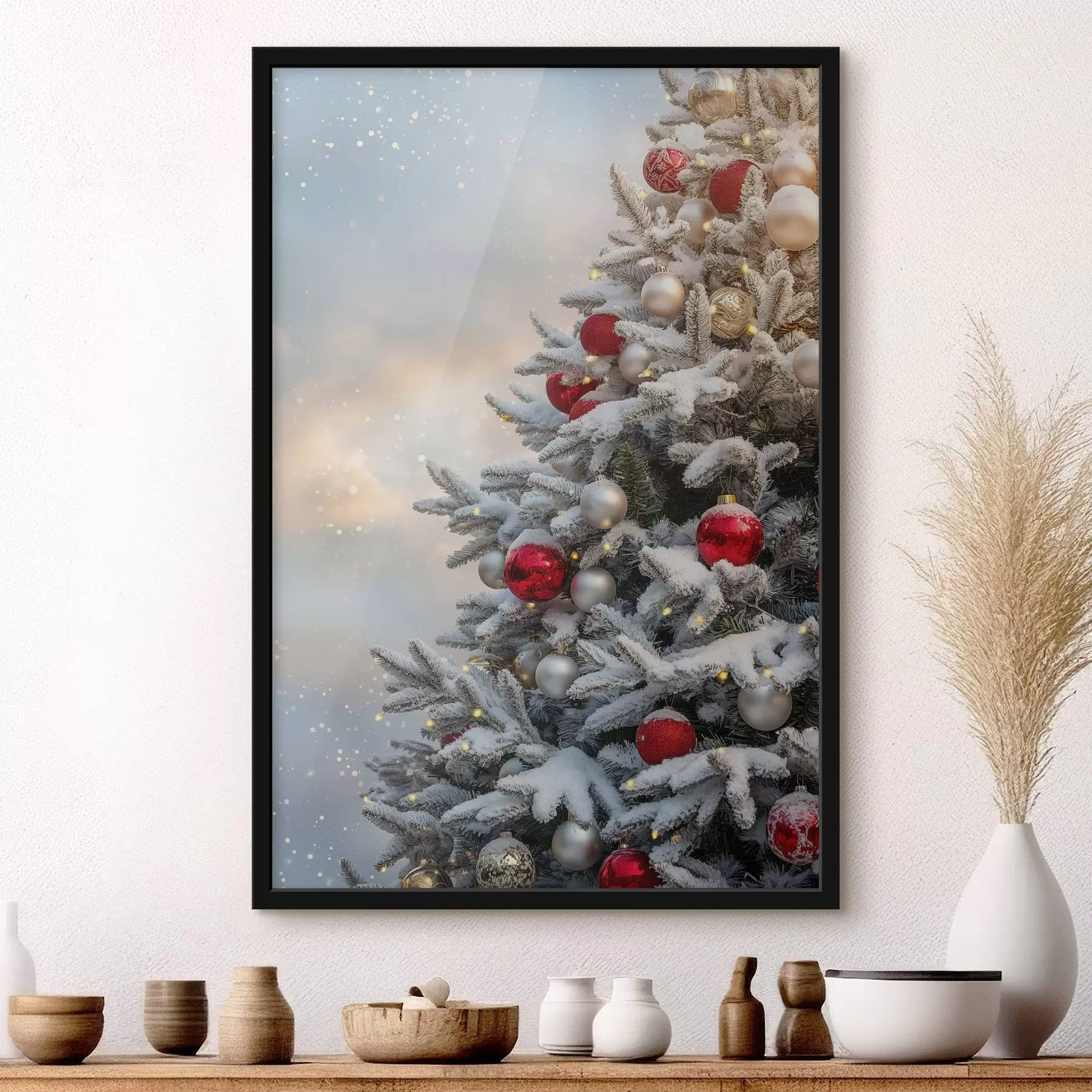 Fototapete Weihnachtsbaum f46587
