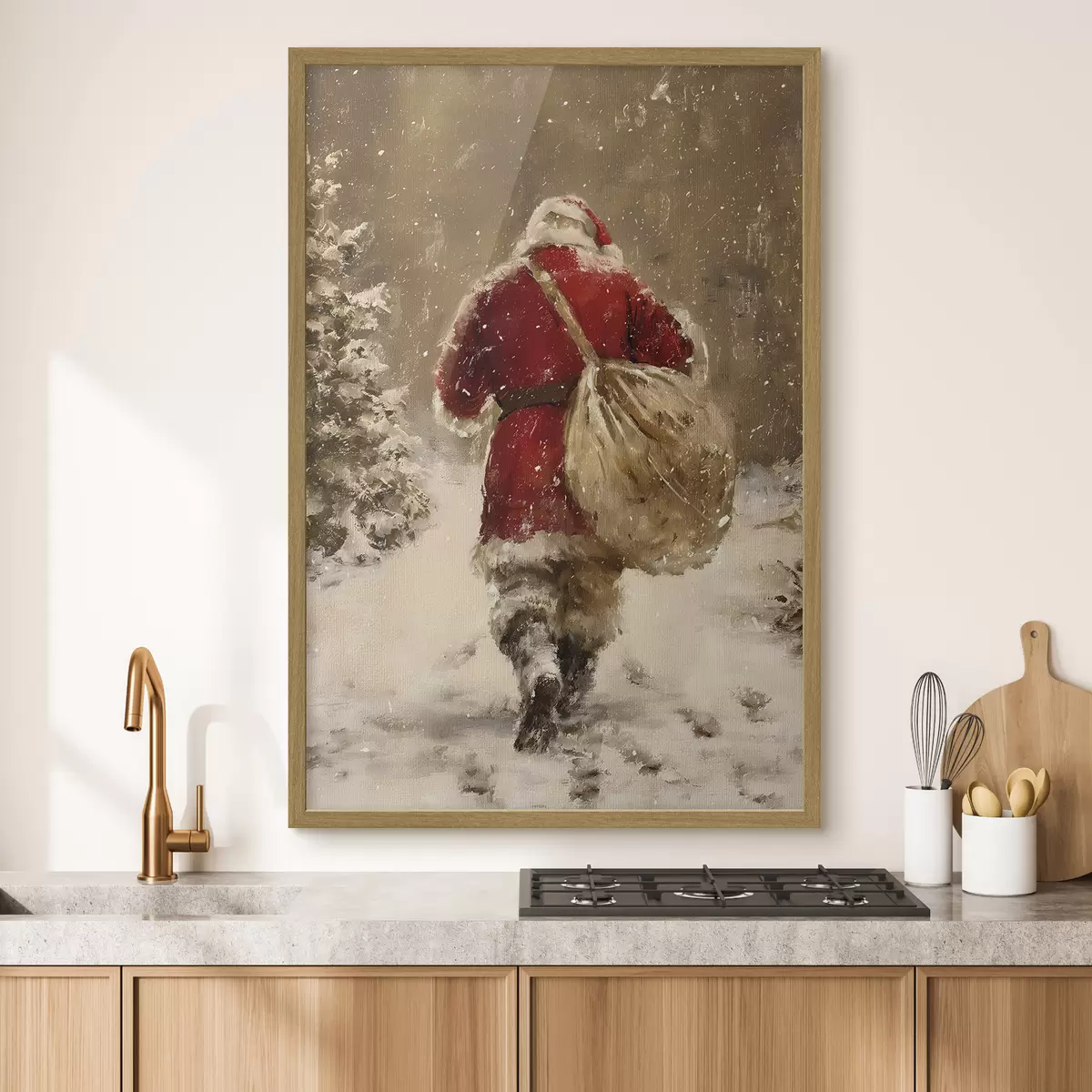 Poster Weihnachtsmann f46590