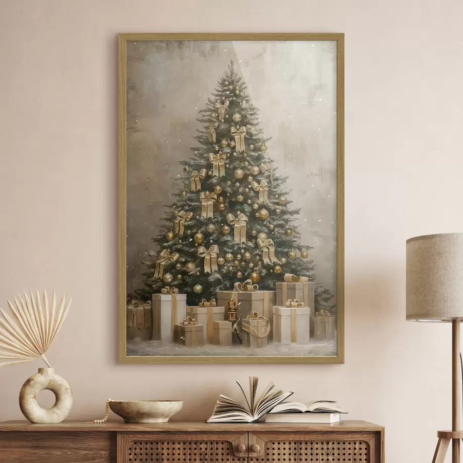 Fototapete Weihnachtsmorgen f46595