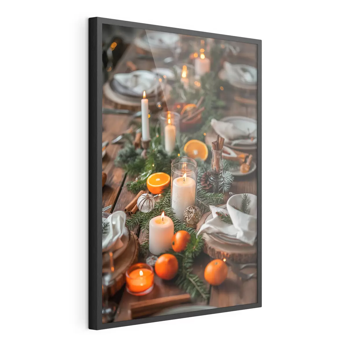 Poster Weihnachtstisch f46604