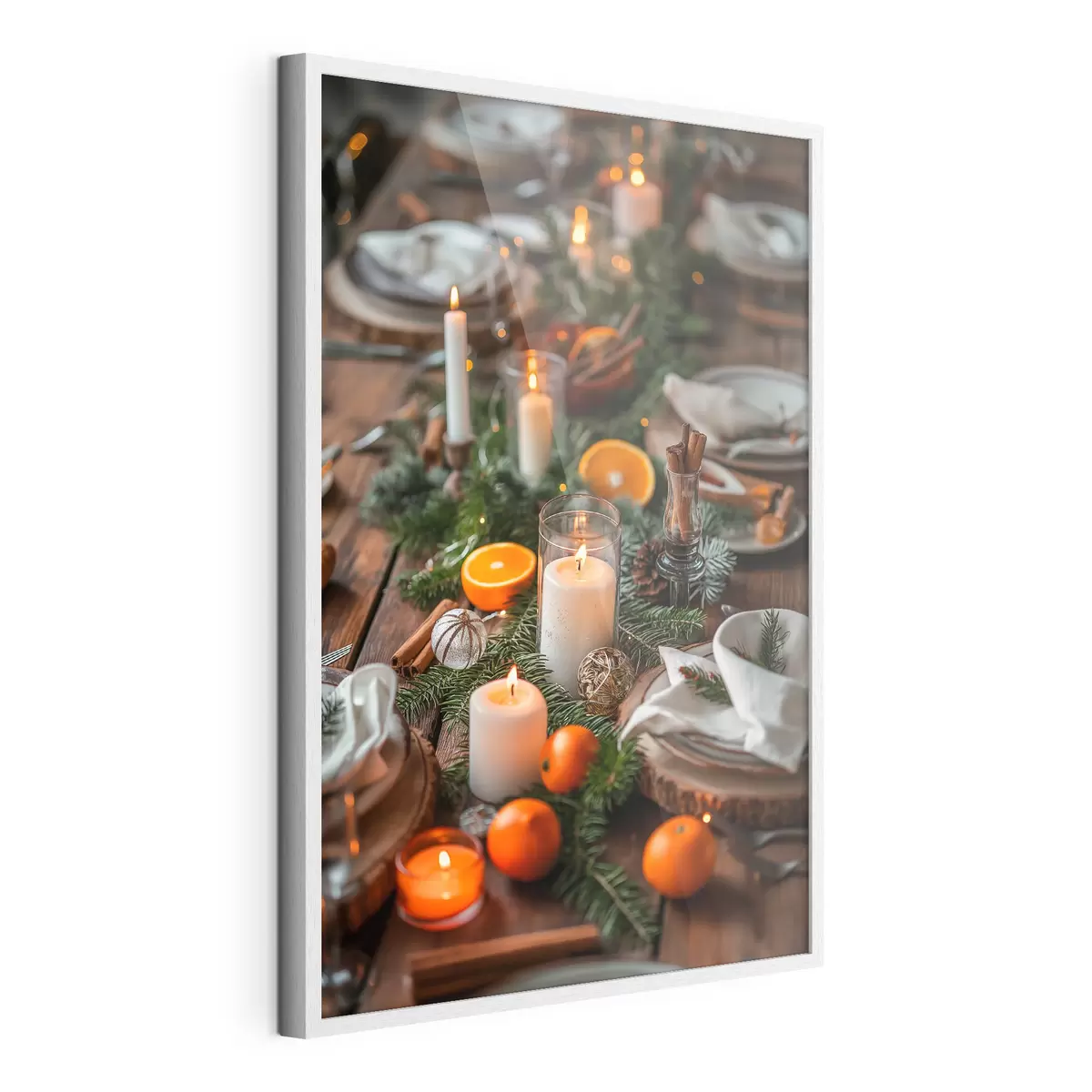Poster Weihnachtstisch f46604