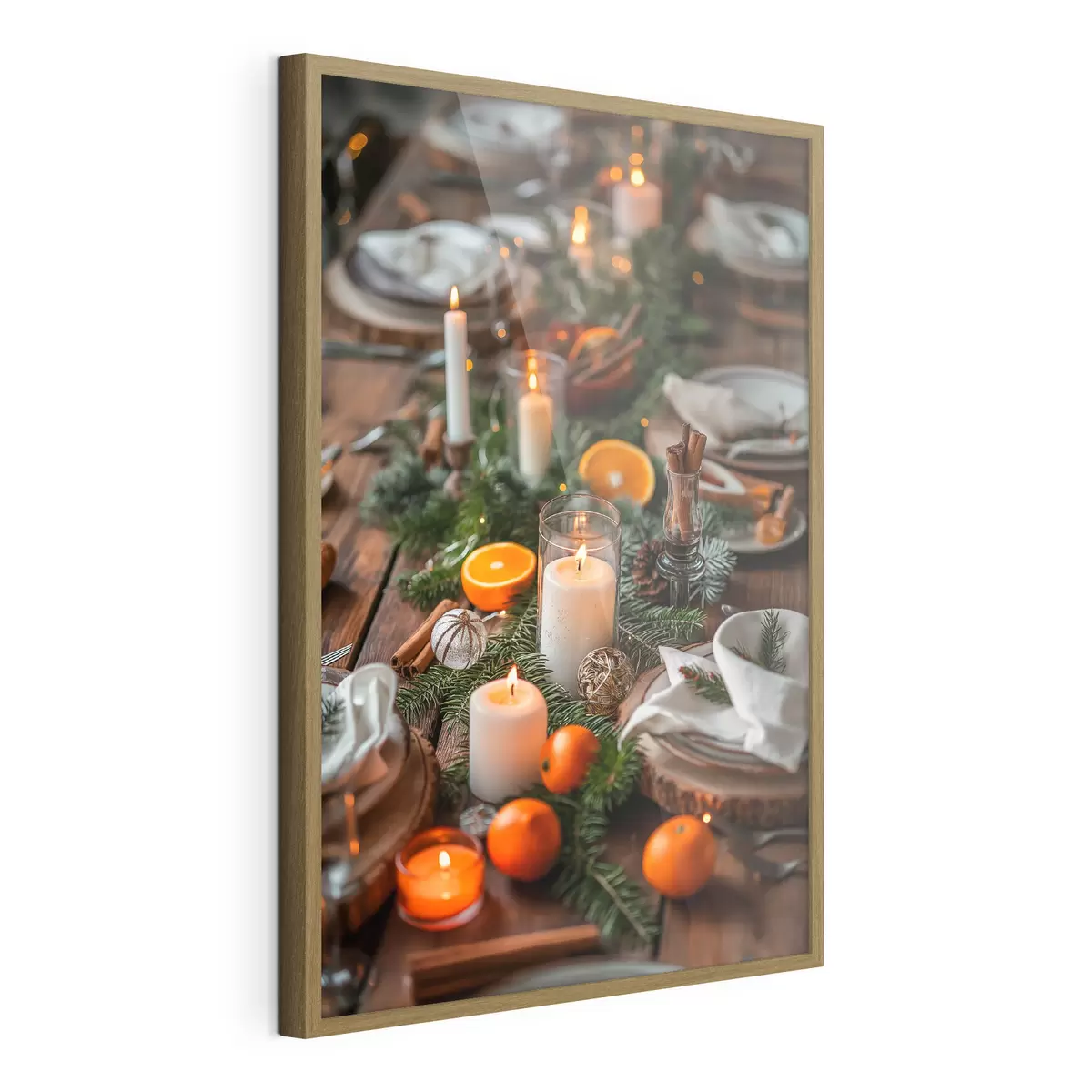 Poster Weihnachtstisch f46604