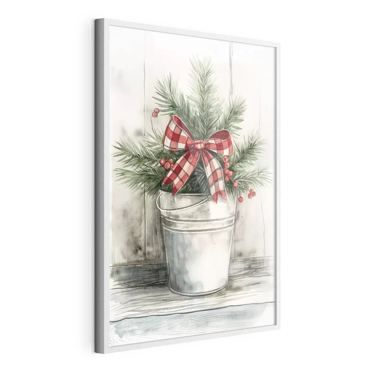 Poster Weihnachtsbaum im Topf f46608