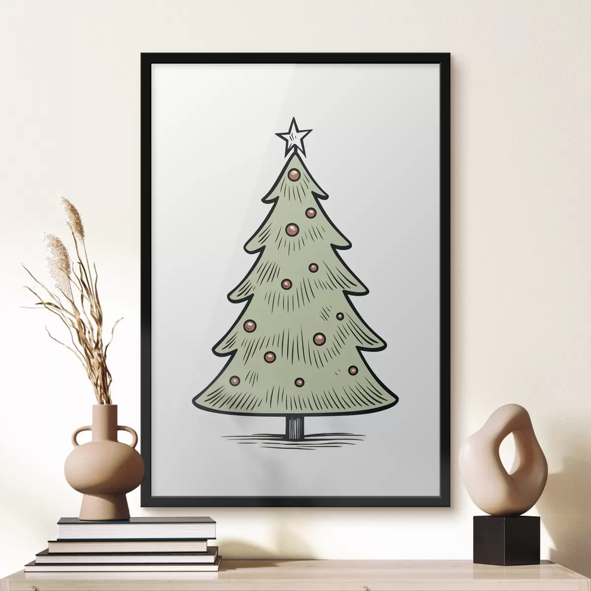 Poster Weihnachtsbaum f46616