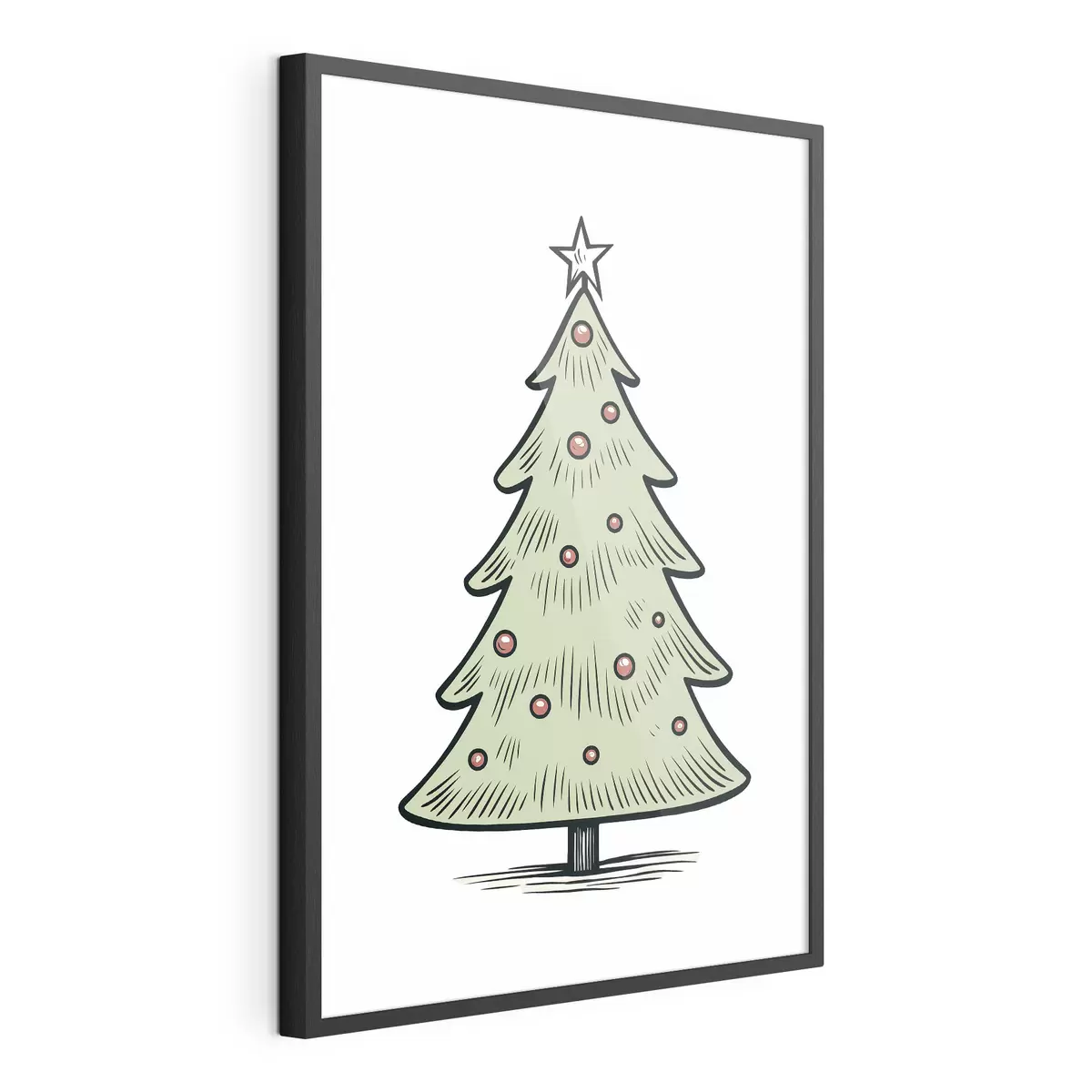 Poster Weihnachtsbaum f46616