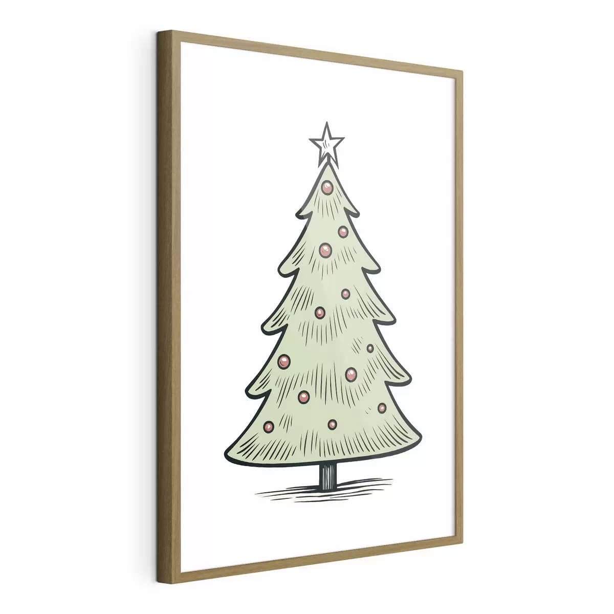 Poster Weihnachtsbaum f46616