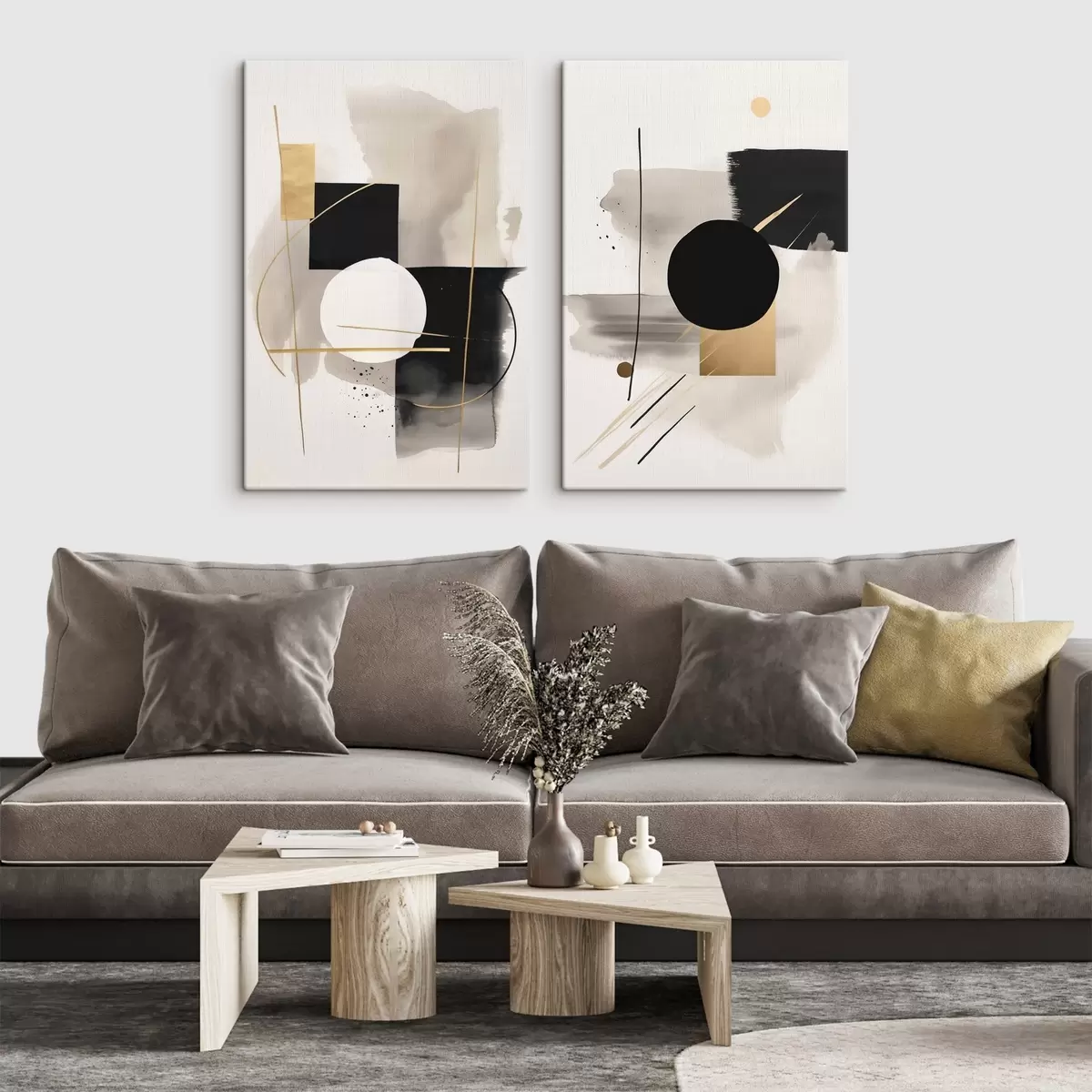 Fototapete Abstraktionen mit Formen m00940