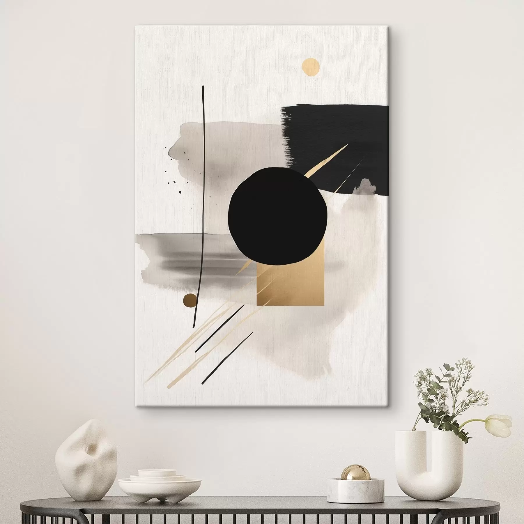 Fototapete Abstraktionen mit Formen s46572