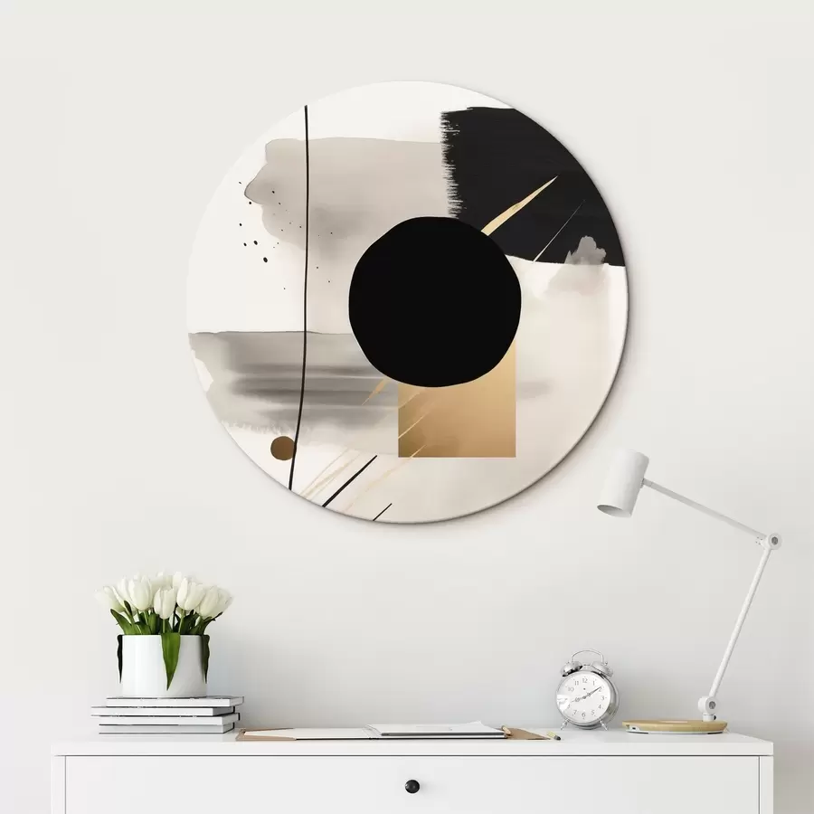 Fototapete Abstraktionen mit Formen r46572