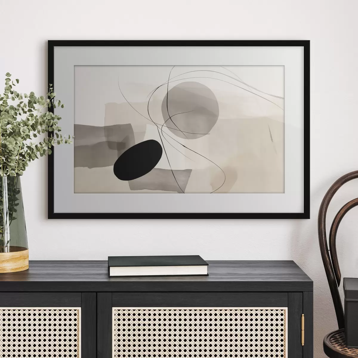 Poster Linien in Freiheit f46455