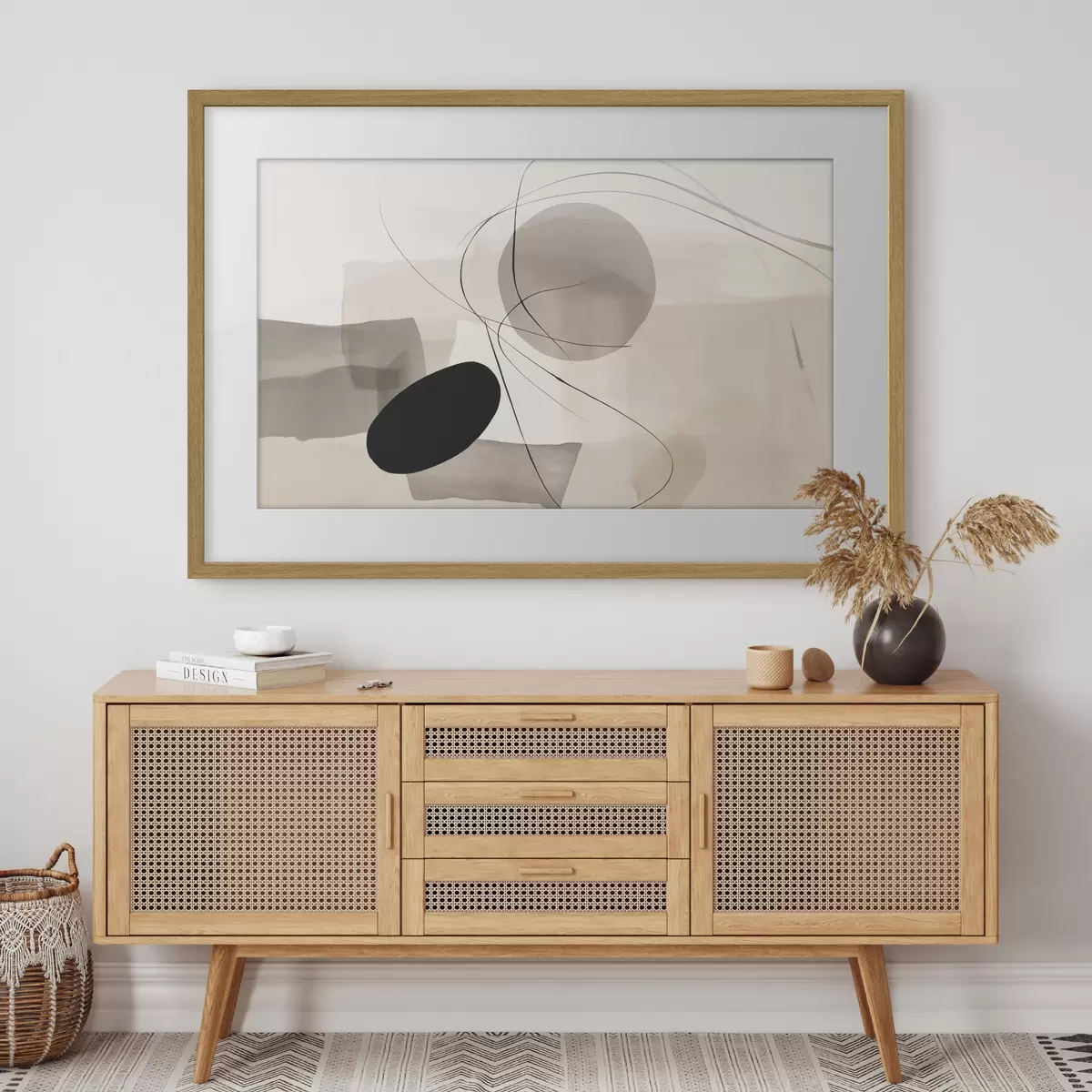 Poster Linien in Freiheit f46455