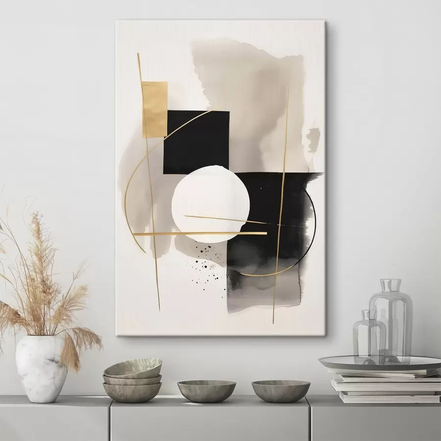 Fototapete Abstraktionen mit Formen s46573