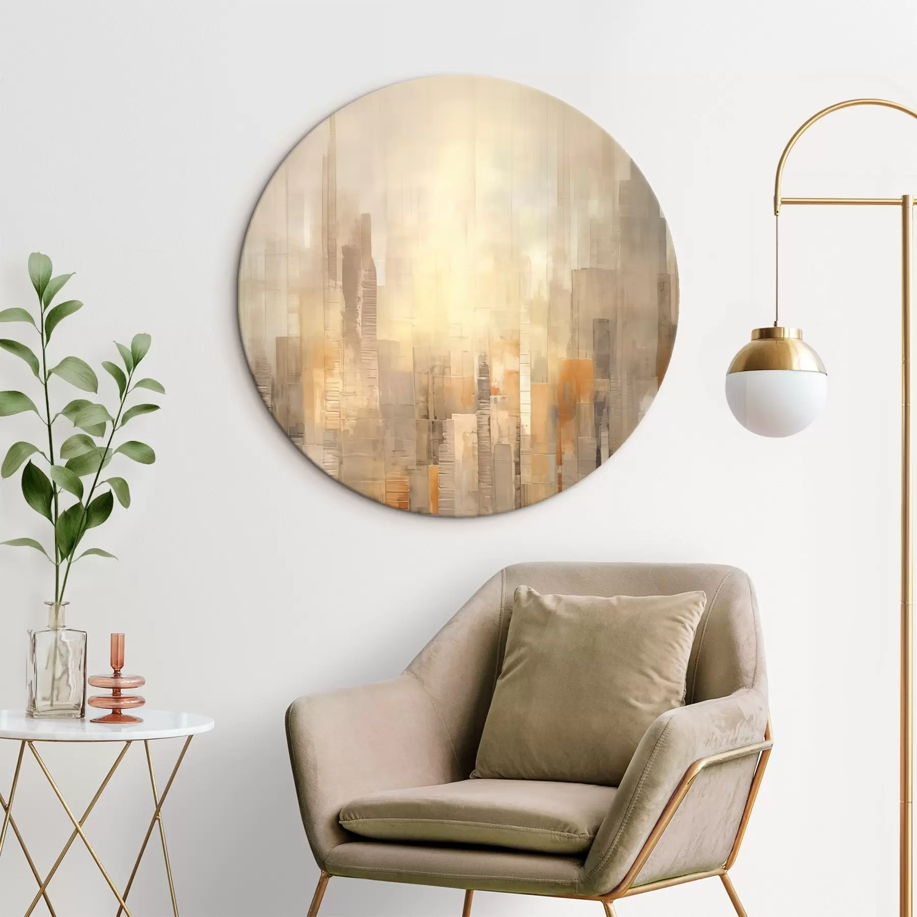 Fototapete Abstraktes Stadtbild r46580