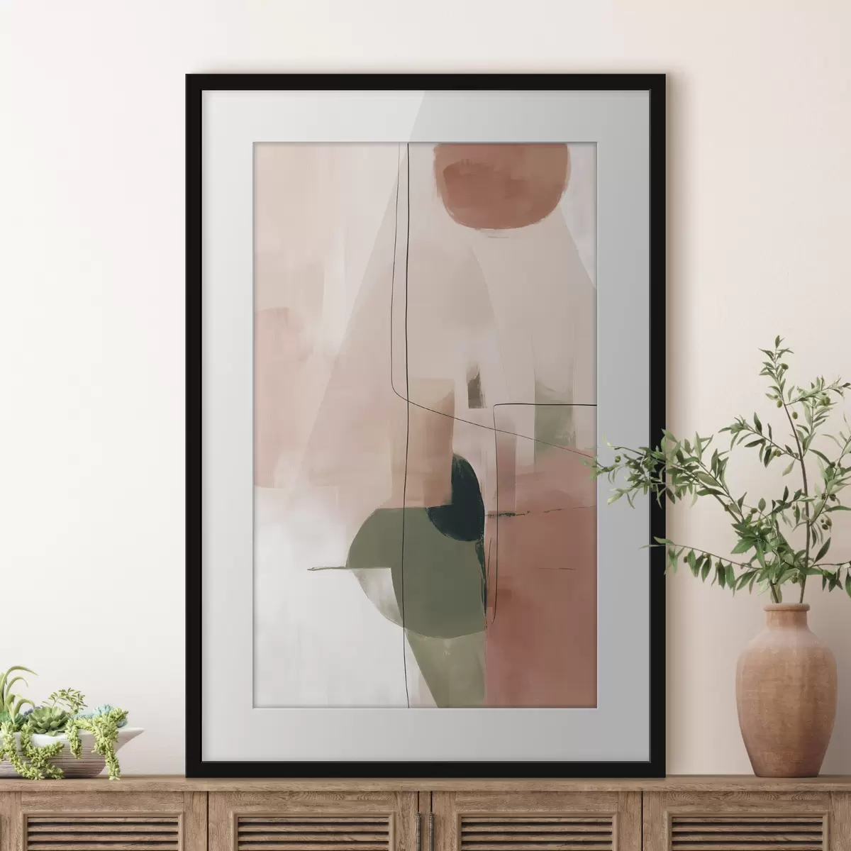 Poster Geometrie und Schönheit f46574