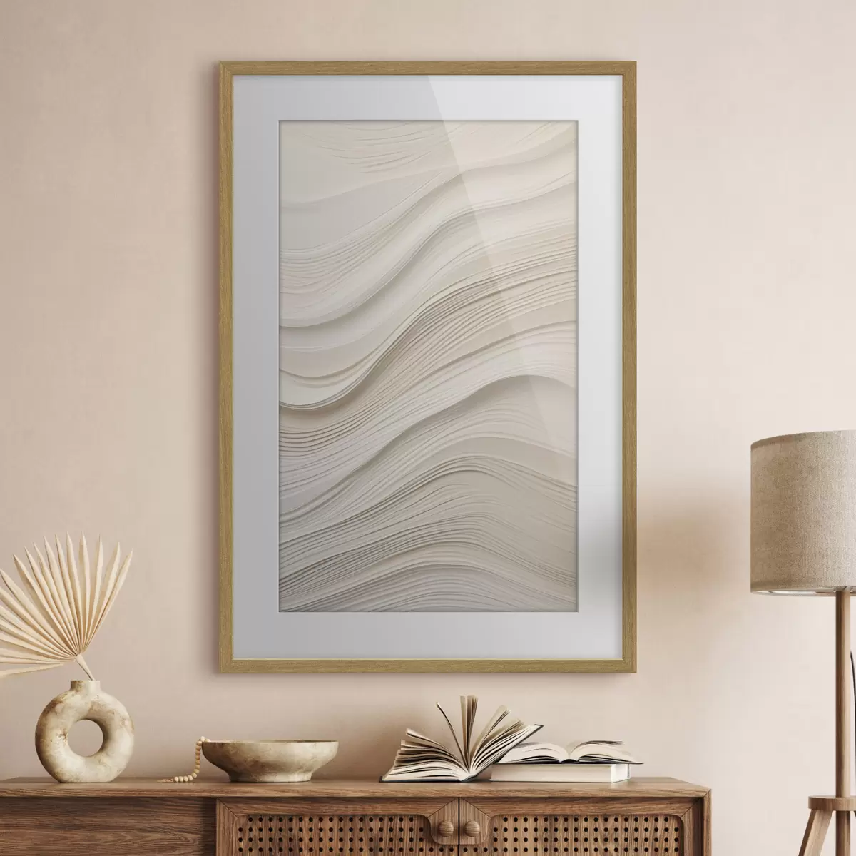 Poster Sanfte Sandwellen f46484