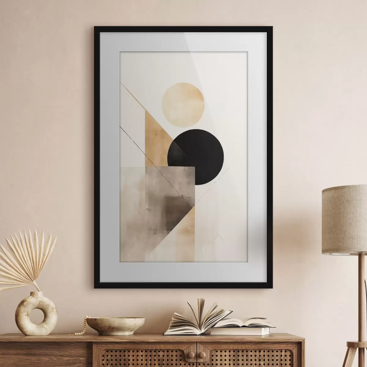 Poster Geometrie und Freiheit f46532
