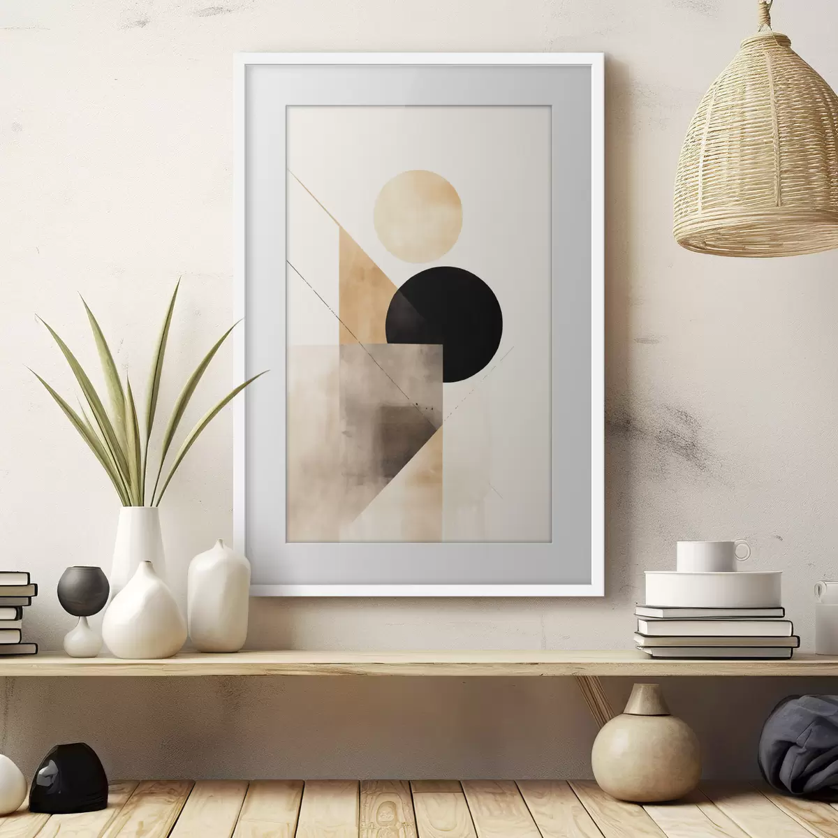 Poster Geometrie und Freiheit f46532