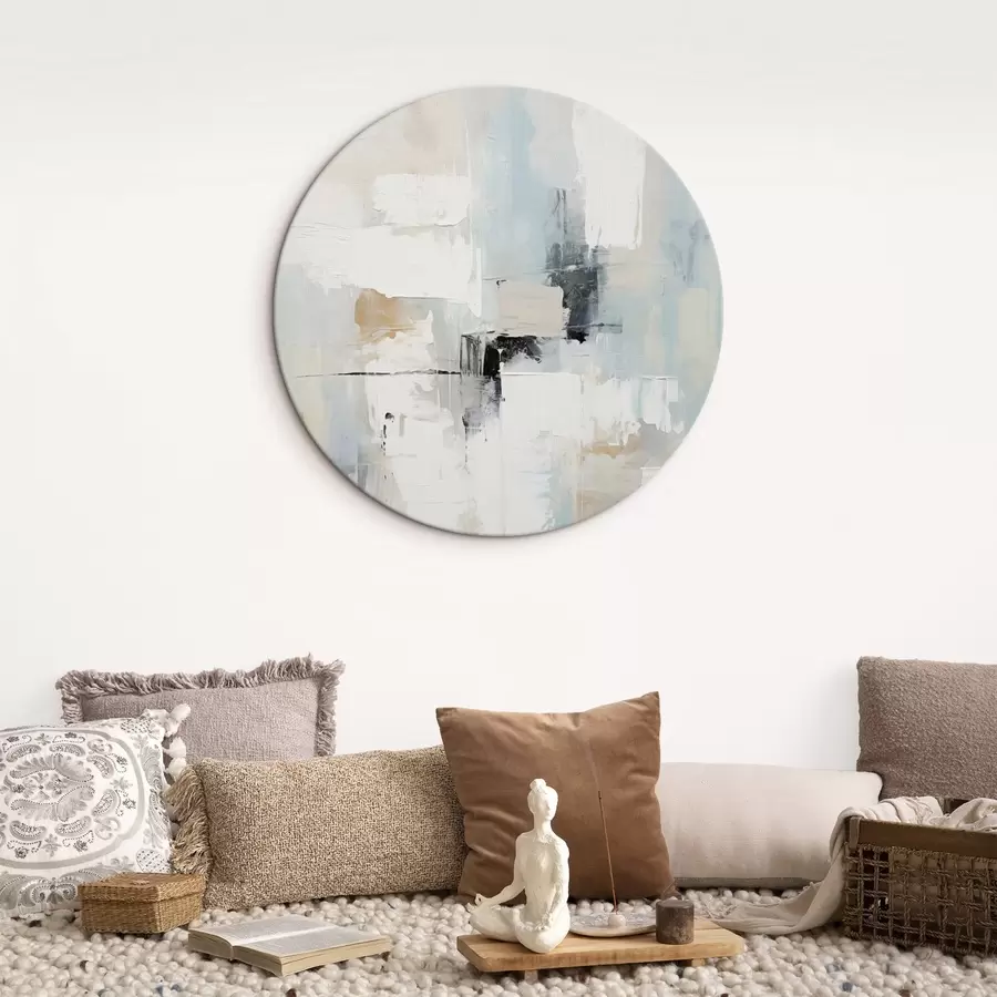 Fototapete Heller Farbton mit schwarzem Akzent r46548