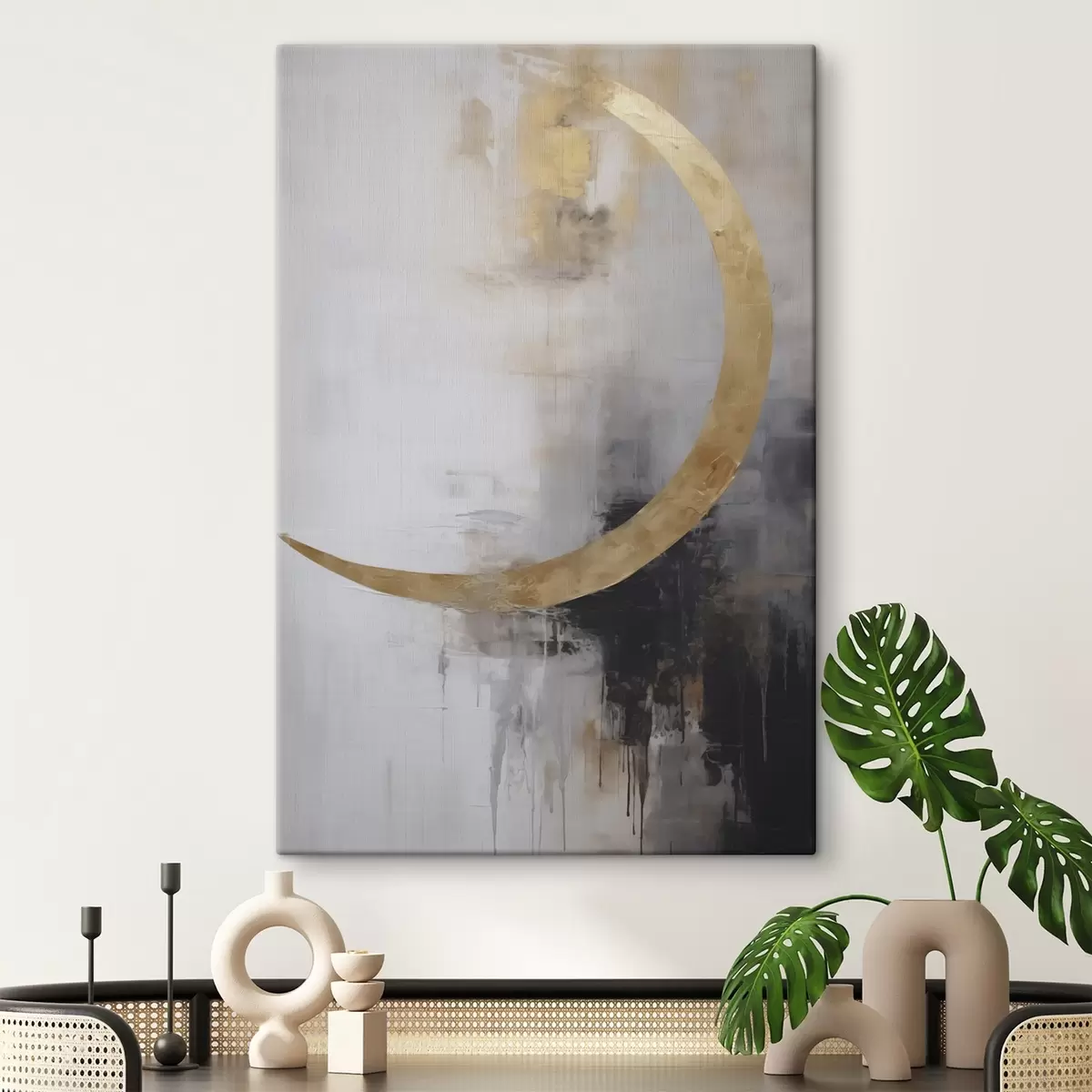 Fototapete Abstraktion Nachahmung der Malerei s46675