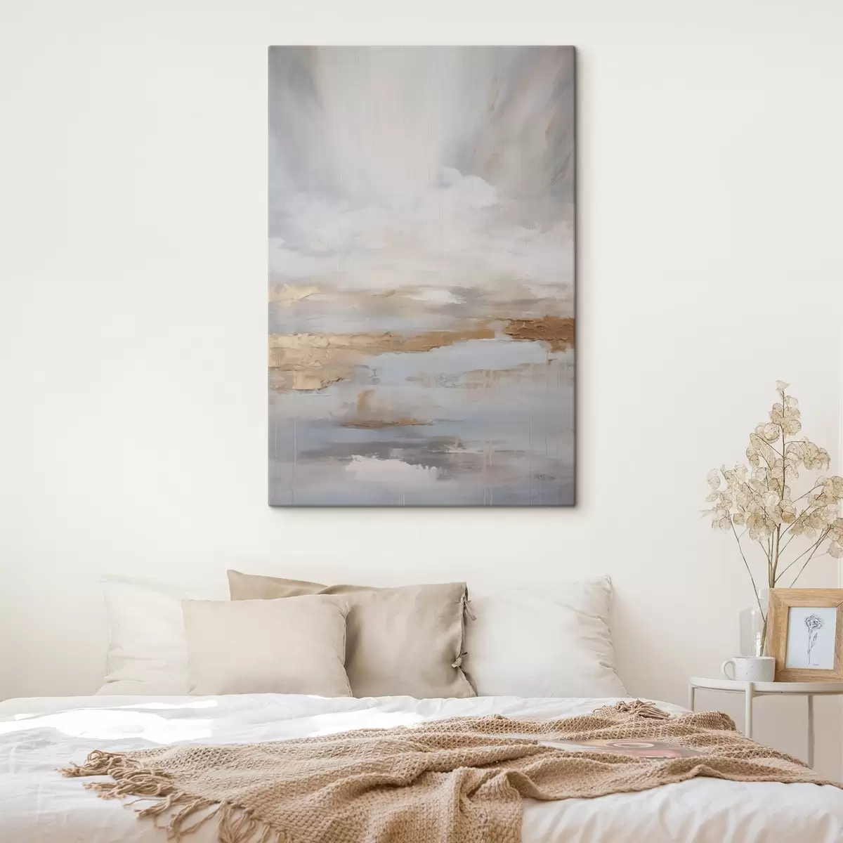 Fototapete Abstrakte Komposition, Nachahmung der Malerei s46678