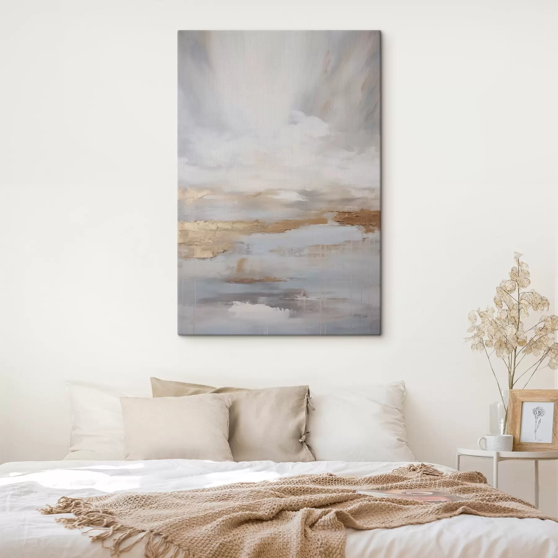 Fototapete Abstrakte Komposition, Nachahmung der Malerei s46678