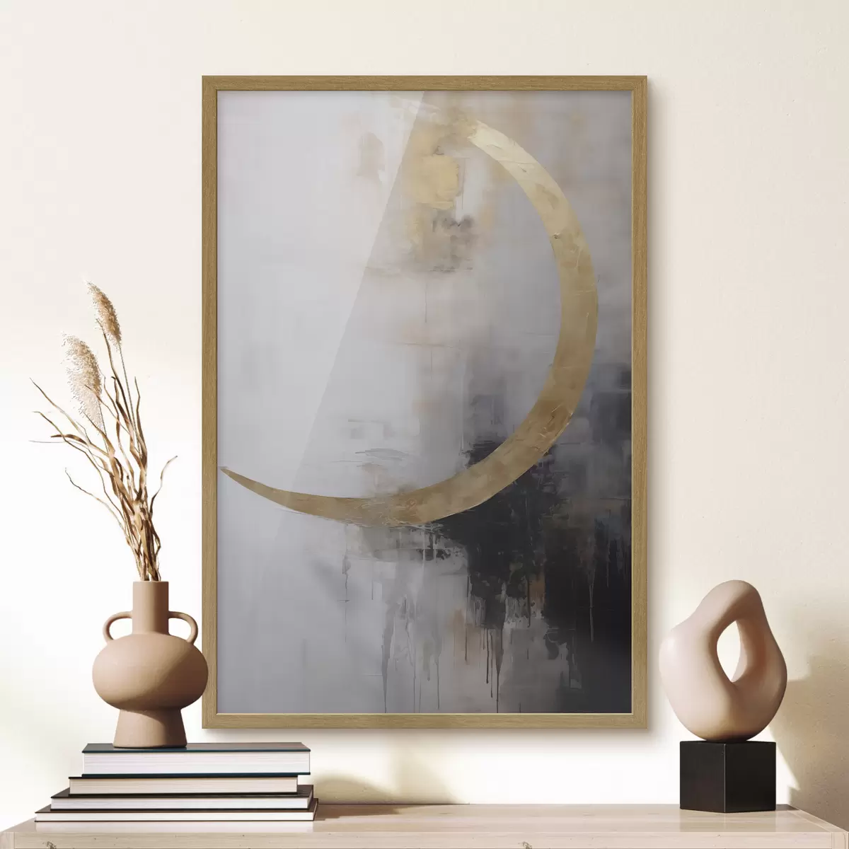 Poster Abstraktion Nachahmung der Malerei f46675