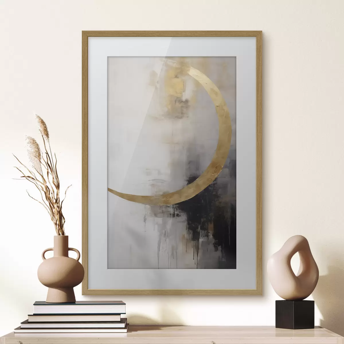 Poster Abstraktion Nachahmung der Malerei f46675