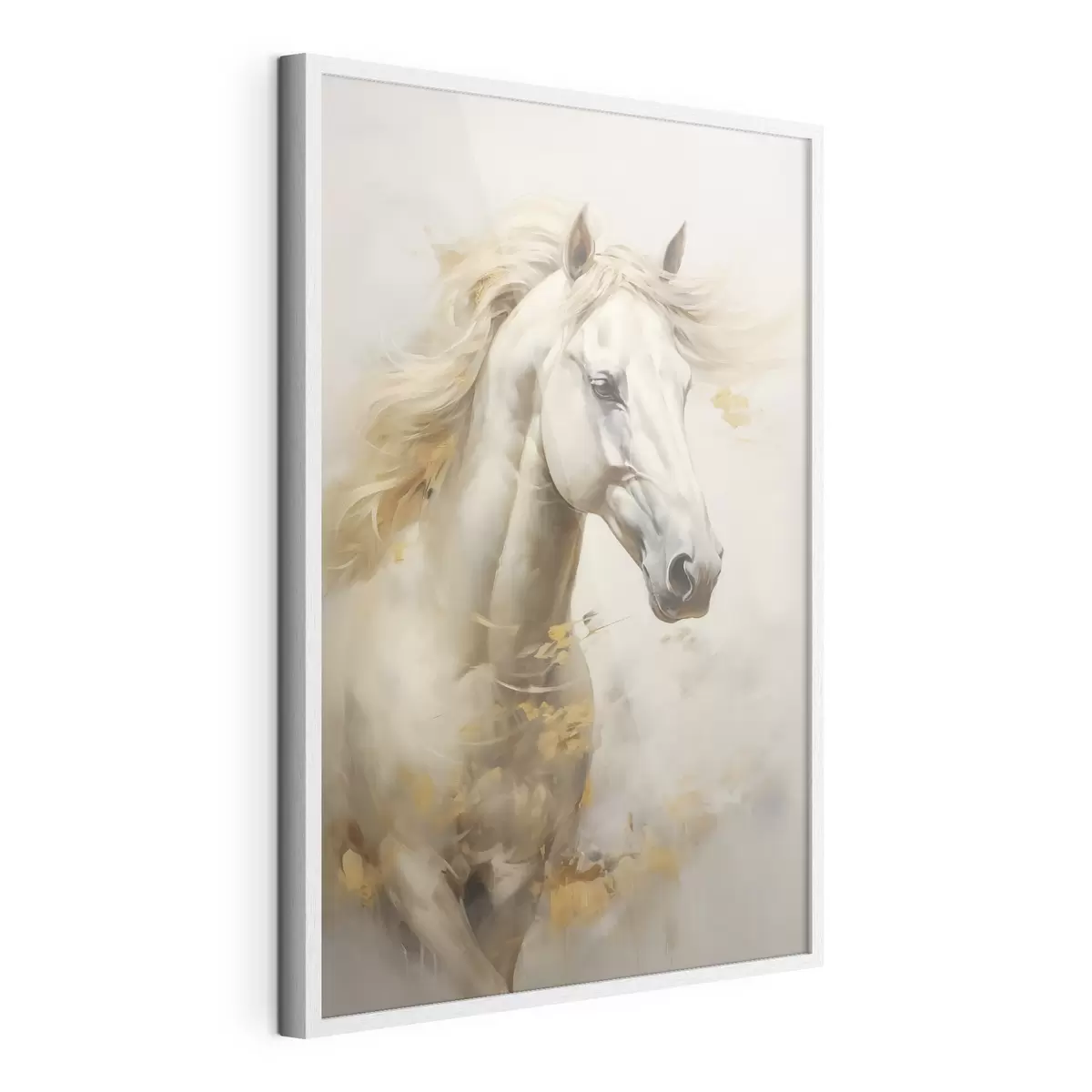 Poster Pferd imitiert Malerei f46680