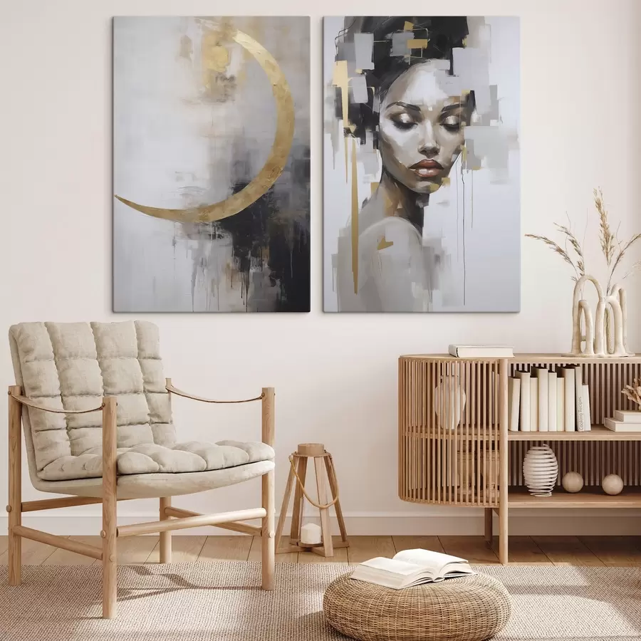 Fototapete Abstraktion Nachahmung der Malerei m00998