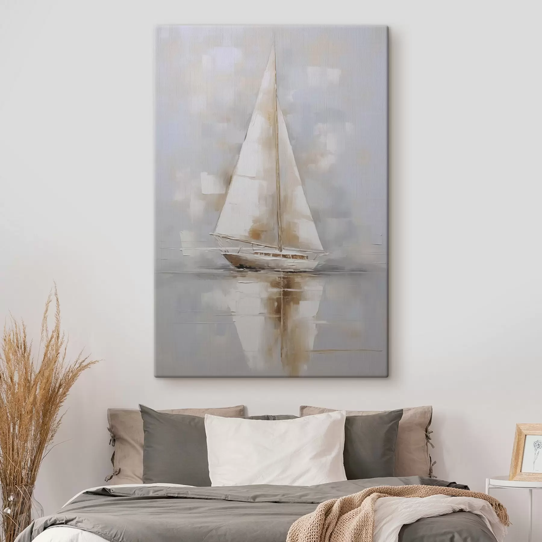 Fototapete Segelboot-Imitationsgemälde s46677