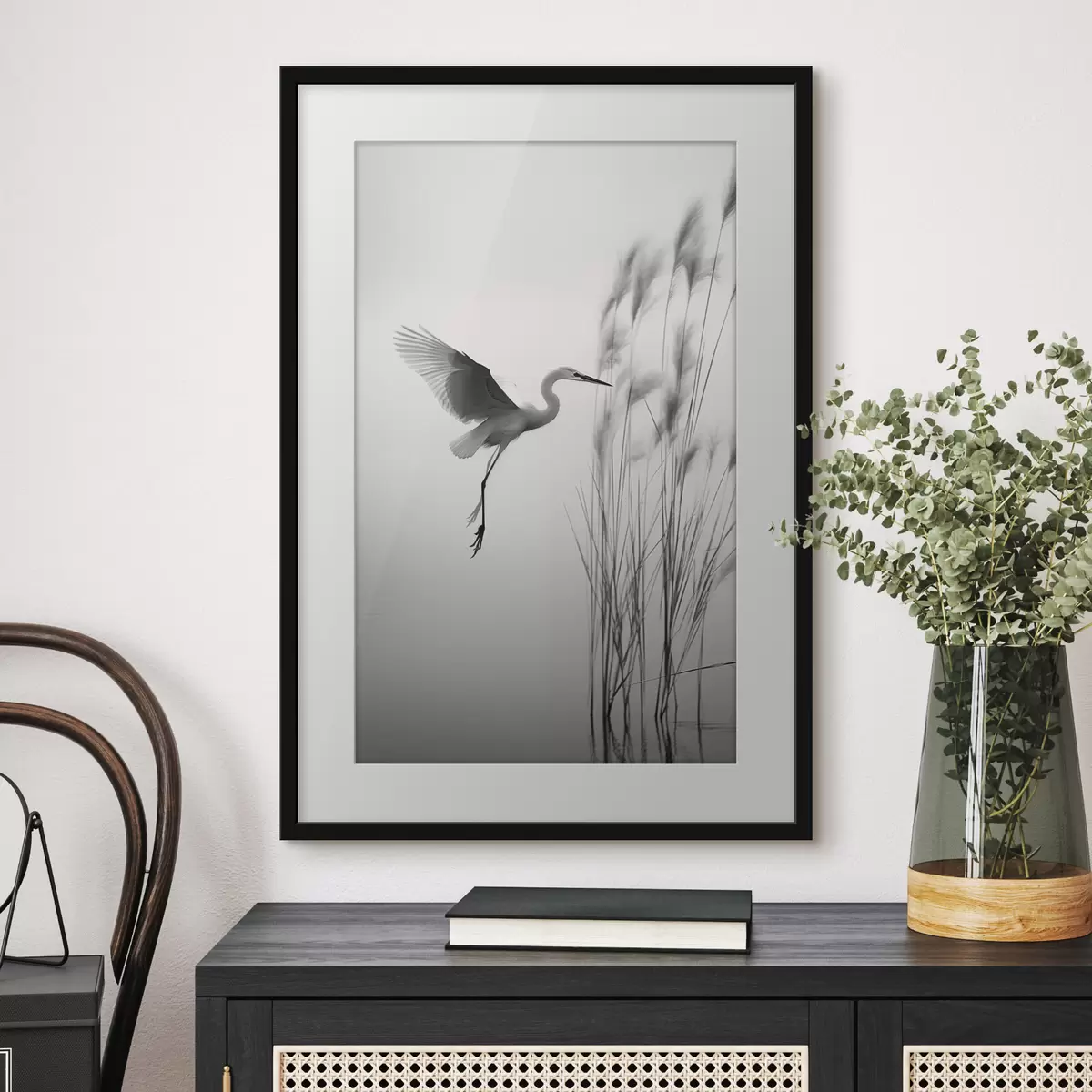 Poster Gräser und Stille f46693