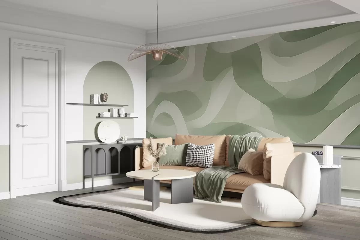 Fototapete Abstrakte Wellen w04888