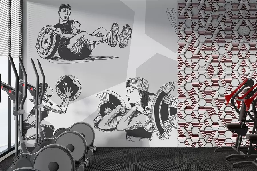 Fototapete Sportler w04909v2