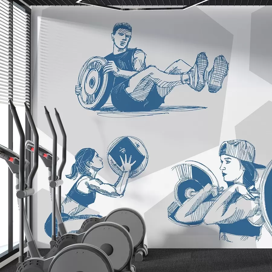 Fototapete Sportler w04909