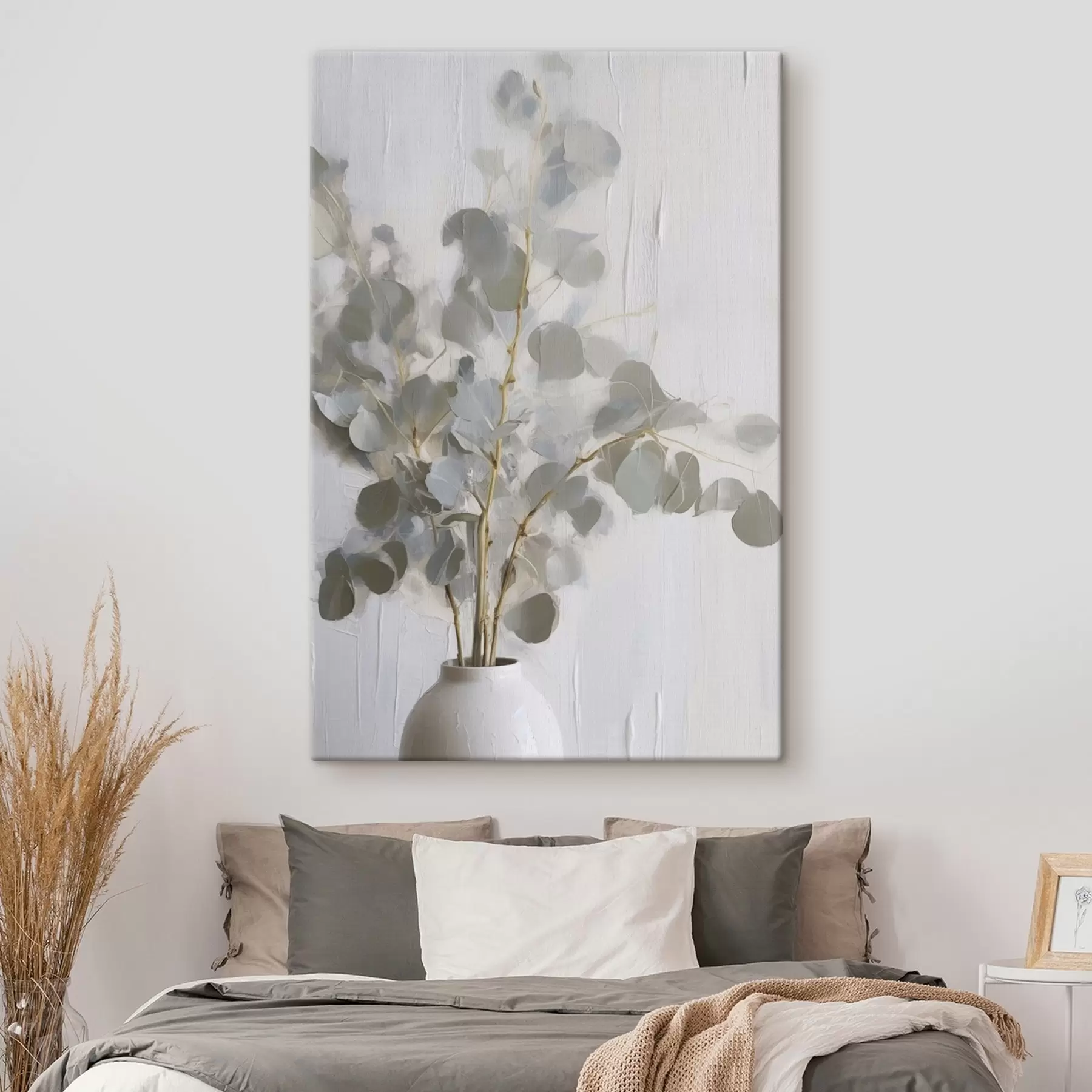 Fototapete Zweige in einer Vase – Imitationsgemälde s46719