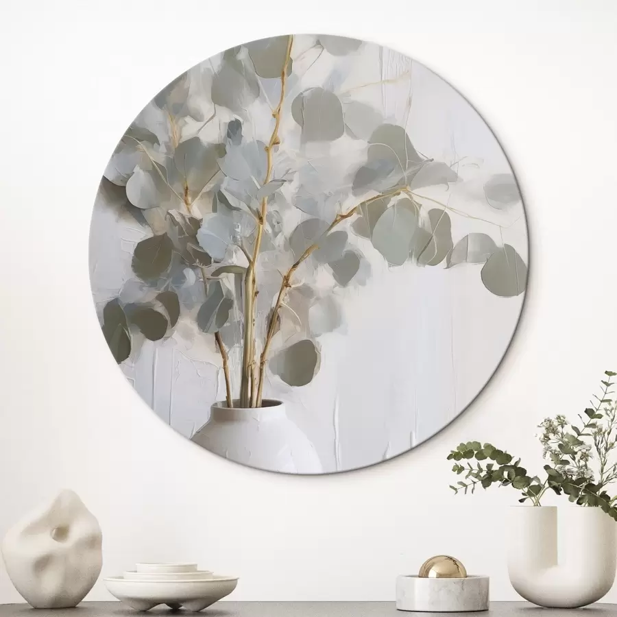 Fototapete Zweige in einer Vase – Imitationsgemälde r46719