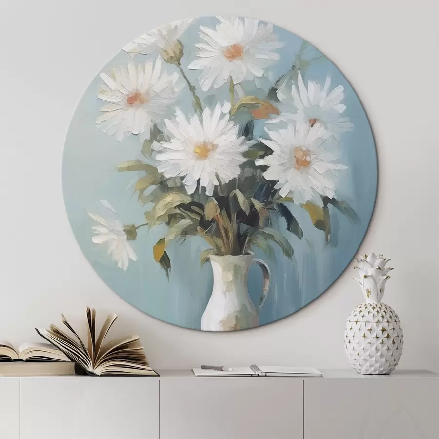 Fototapete Blumen in einer Vase – Imitationsgemälde r46743