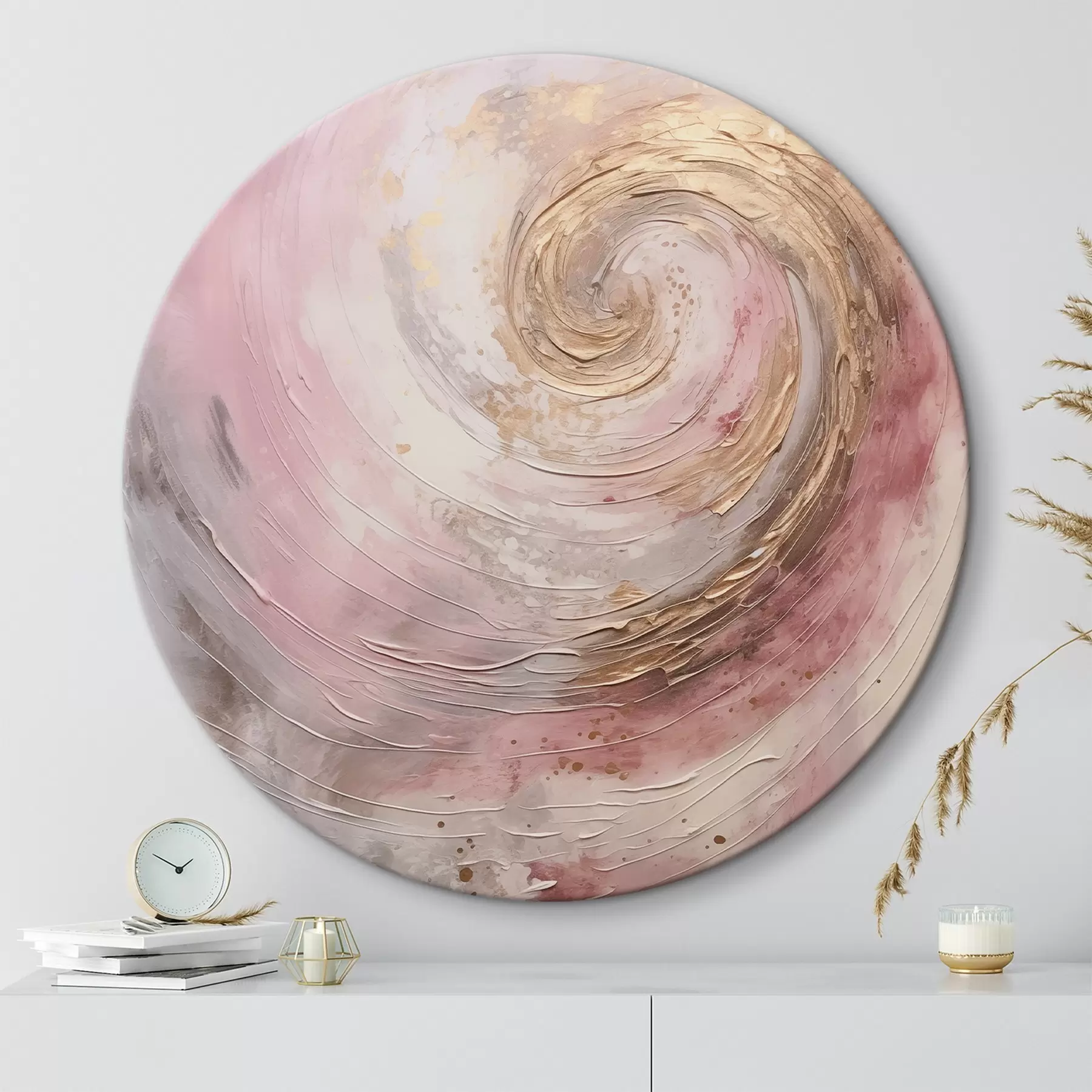 Fototapete Abstrakter Wirbel, Gemäldeimitation r46745