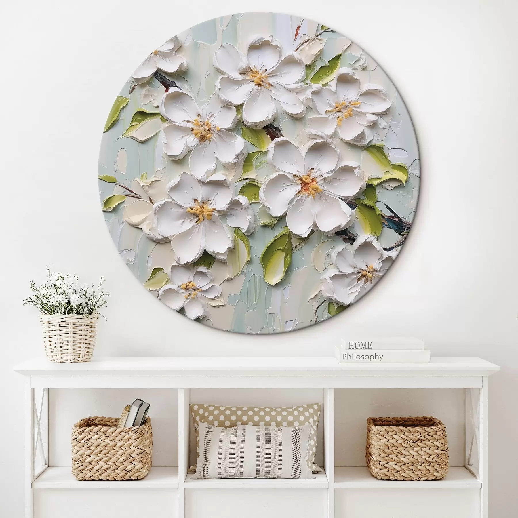 Fototapete Blumen Nachahmung Malerei r46754