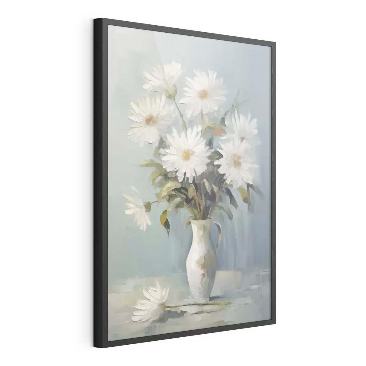 Poster Blumen in einer Vase – Imitationsgemälde f46743
