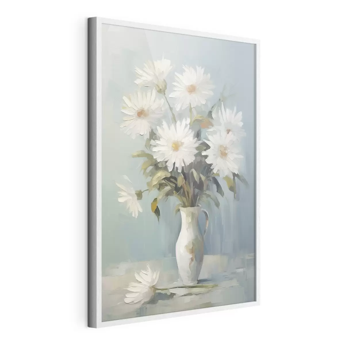 Poster Blumen in einer Vase – Imitationsgemälde f46743