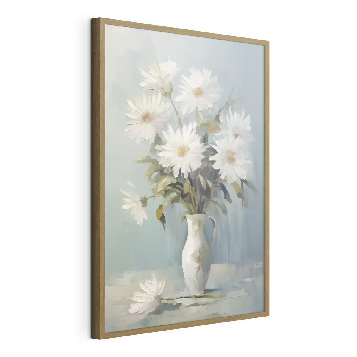 Poster Blumen in einer Vase – Imitationsgemälde f46743