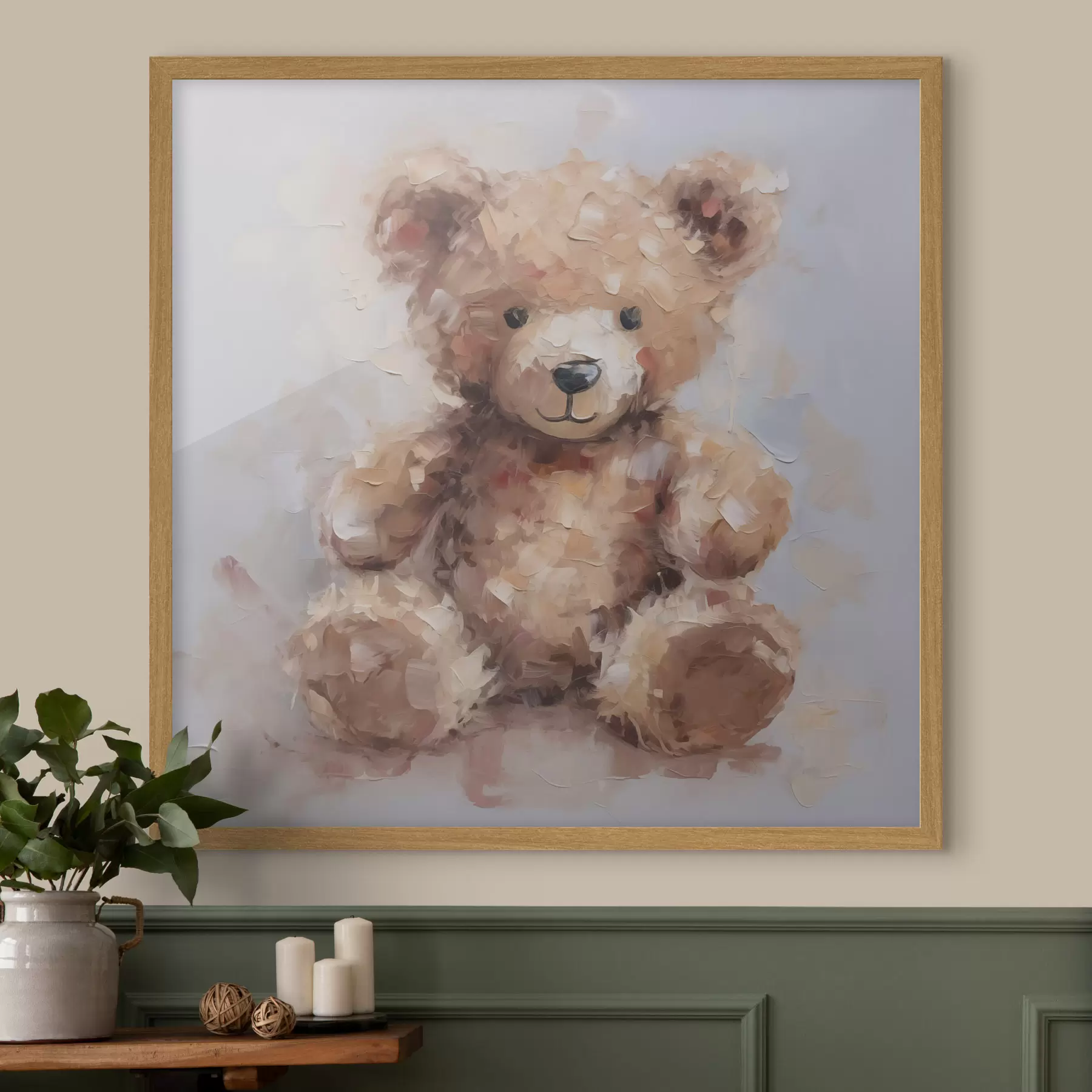 Fototapete Teddybär und Harmonie f46747