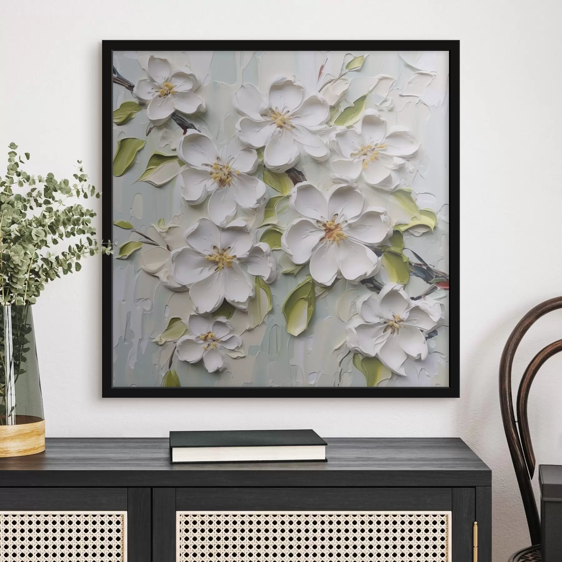 Fototapete Blumen Nachahmung Malerei f46754